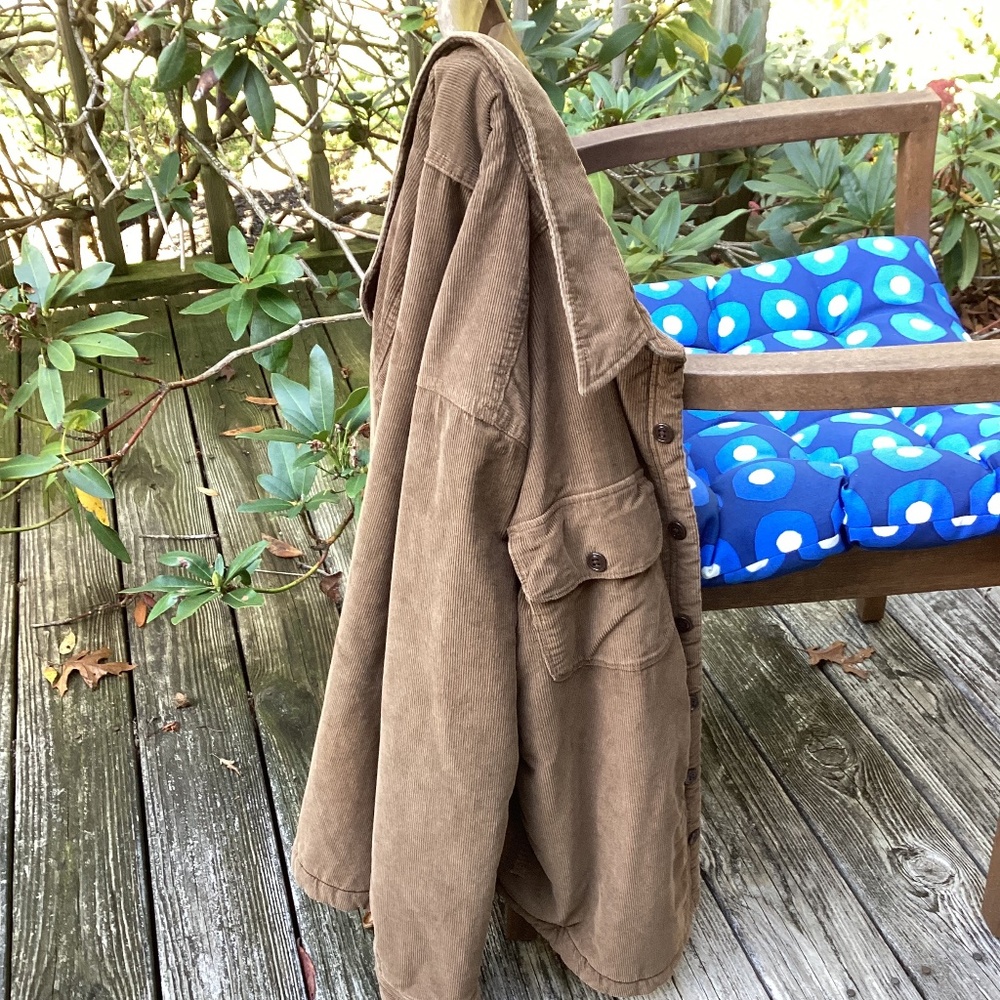 Excellent J.Crew Mens Corduroy Sherpa Lined Jacket Size M